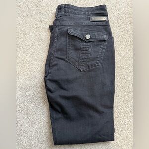 Burberry Brit Kensington Skinny Leg black jeans. Size 31